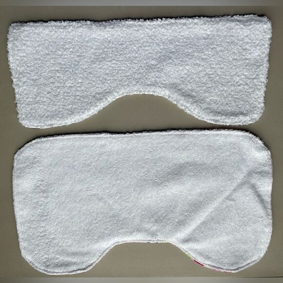 🌟B1G1 free Handmade colorful floral Burp cloth set - Picture 2 of 2